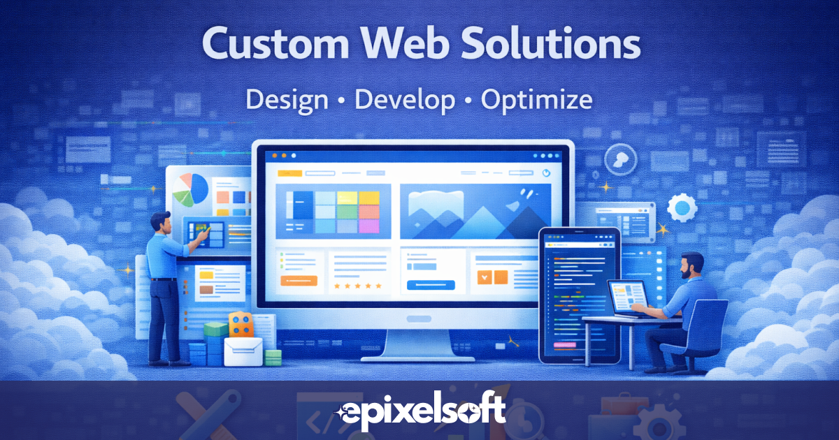 Custom Web Application Development | Scalable & Secure | EPixelSoft